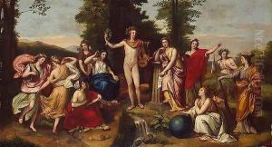 Parnassus by Anton Raphael Mengs