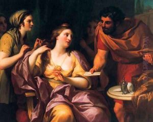 Semiramide welcomes the news of the revolt of Babylonian