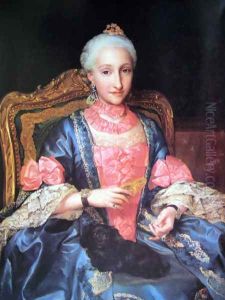 Maria Josefa de Borbon by Anton Raphael Mengs