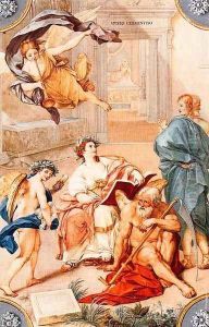 Allegoria del Museo Clementino by Anton Raphael Mengs