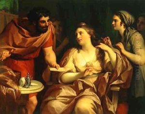 Semiramis Receives the Message of the Babylonion Revolt