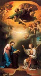 Annunciation 2 by Anton Raphael Mengs