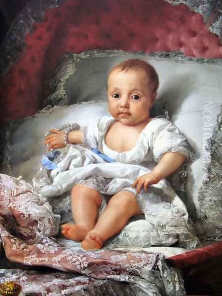 Portrait of the infanta Carlota Joaquina de Borbon - view 1