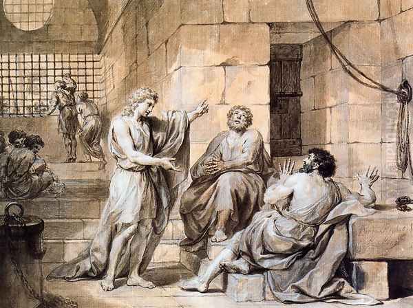 Joseph of Egypt in prison - view 1