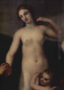 Judgement of Paris, detail by Anton Raphael Mengs