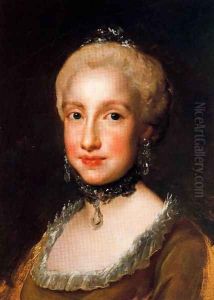 Infanta Maria Luisa de Borbón by Anton Raphael Mengs