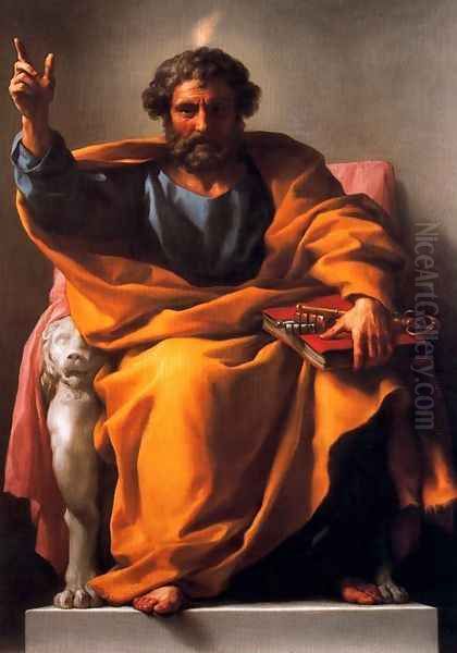 St. John the Baptist preaching - view 1