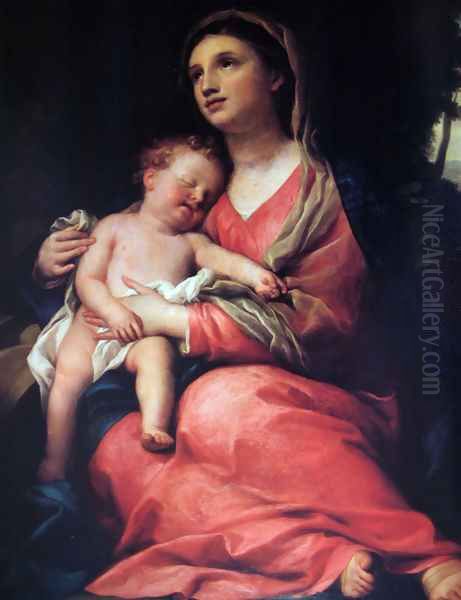 Virgin with the child - view 1