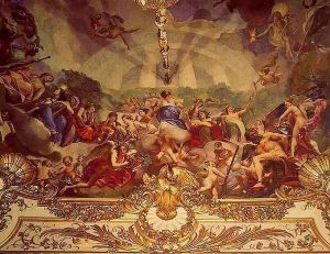 The apotheosis of Trajan by Anton Raphael Mengs