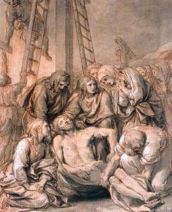 Deposition of Christ by Anton Raphael Mengs