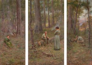 The Pioneers 1904 by Frederick McCubbin