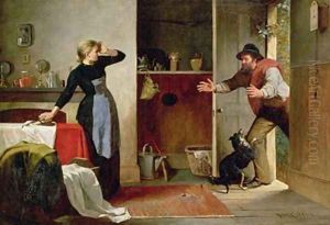 Home Again 1884 by Frederick McCubbin