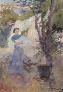 Washing Day, Brighton by Frederick McCubbin