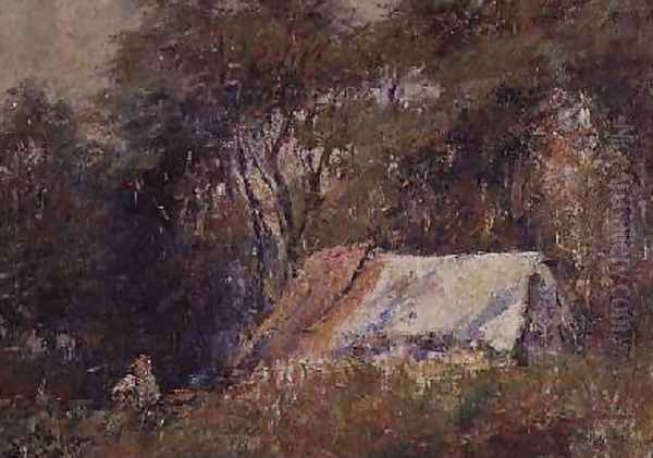 A Camp in the Bush Macedon - view 1