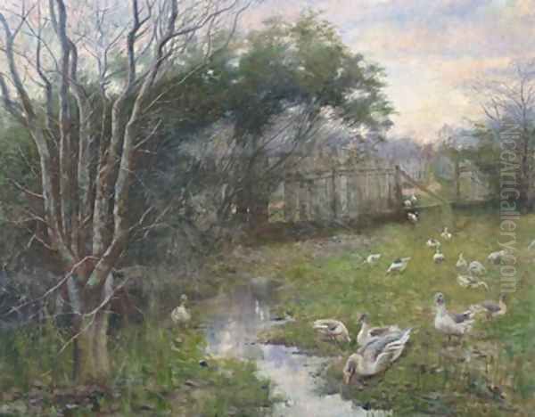 A Winter Evening 1897 - view 1