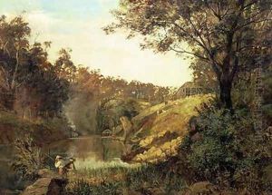 The Yarra Studley Park by Frederick McCubbin