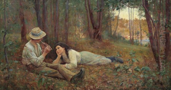 The Flute Player - view 1