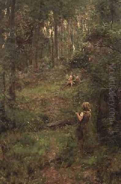 What the Little Girl Saw in the Bush 1904 - view 1