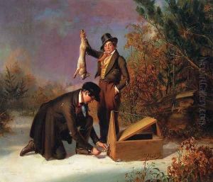 Catching Rabbits by William Sidney Mount