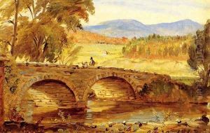 The Stone Bridge by William Sidney Mount