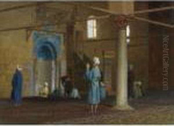 Priere Dans La Mosquee (prayer In The Mosque) - view 1