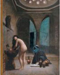 Etude Pour Un Bain Maure, Femme Turque Au Bain