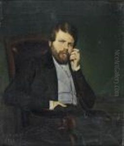 Portrait D'homme by Jean-Leon Gerome