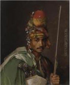 A Bashi-bazouk by Jean-Leon Gerome