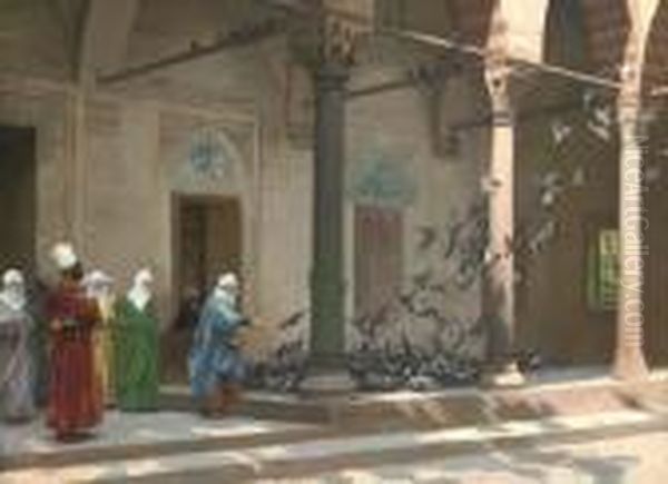 Les Pigeons - view 1