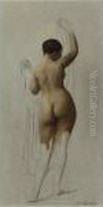Nude (queen Rodophe) by Jean-Leon Gerome