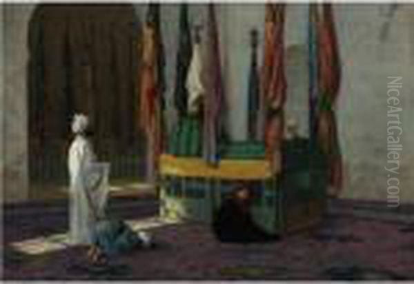 The Sultan's Tomb (fideles Sur Le Tombeau Du Sultan) - view 1