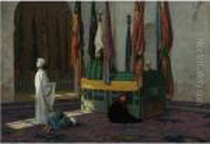 The Sultan's Tomb (fideles Sur Le Tombeau Du Sultan) by Jean-Leon Gerome