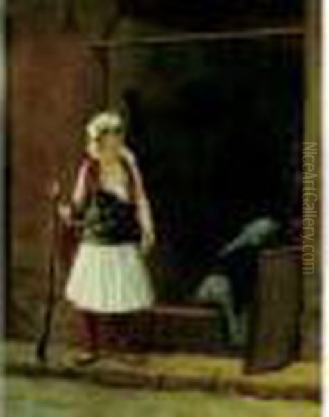 Arnaute A L'entree D'une Boutique, Circa 1889 - view 1