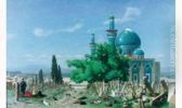 A Mosquee Verte, Circa 1876 - view 1