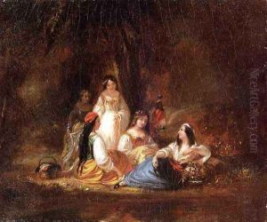 The Picnic by William Sidney Mount