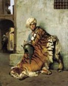 Brocanteur De Gloire (the Pelt Merchant, Cairo) by Jean-Leon Gerome