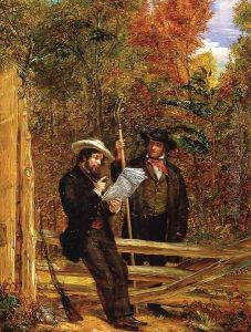 The "Herald" in the Country by William Sidney Mount