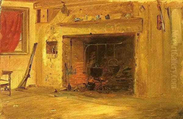 Kitchen in the Mount House, Stony Brook - view 1