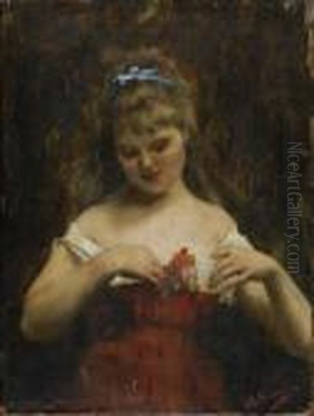 Jeune Fille Aux Fleurs - view 1