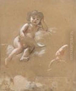 Etude D'enfant Sur Un Nuage Etude D'enfant Sur Un Nuage