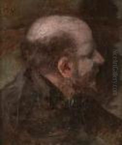 Portrait D'homme De Profil'