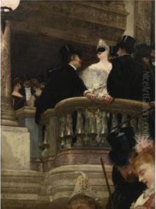 Le Bal De L'opera by Henri Gervex