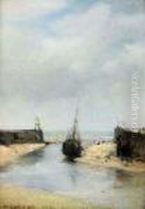 L'entree Du Port, Trouville by Henri Gervex