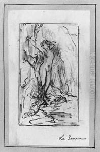 La Source - Avant 1913. by Henri Gervex