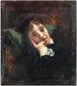 Portrait Of A Lady by Henri Gervex