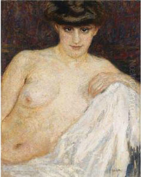 A Seated Nude - view 1