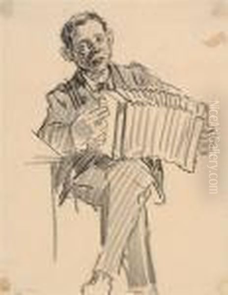 Accordion Player - view 1
