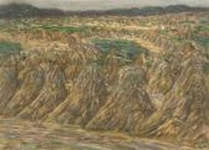 Landscape With Haystacks