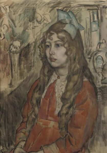 Portrait Of A Young Girl, H.c. Baruch Ponstijn - view 1