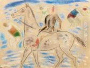 Horserider On The Beach